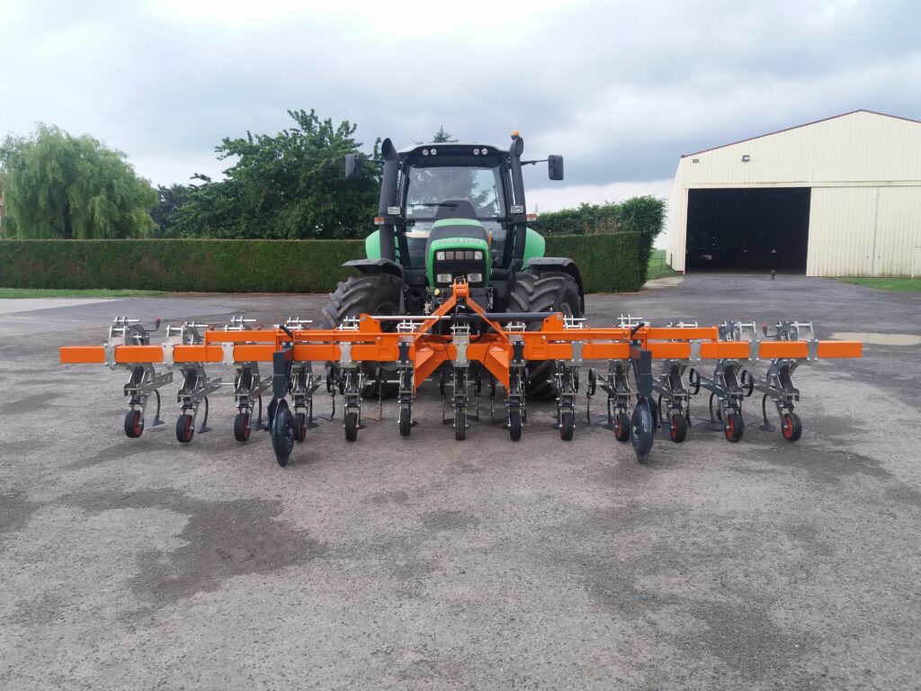 bineuse modifiée vu d'ensemble